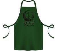 Natura Is My Religion Halloween Strega Cotone Grembiule 100% Biologico
