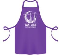 Natura Is My Religion Strega Halloween Cotone Grembiule 100% Biologico