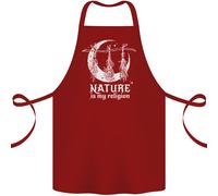 Natura Is My Religion Strega Halloween Cotone Grembiule 100% Biologico