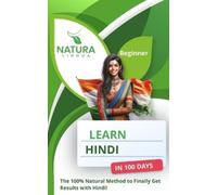 Natura Lingua Learn Hindi in 100 Days (Tascabile)