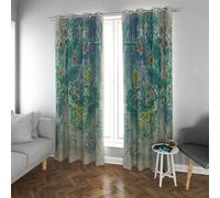 Natura morta astratta Tende termiche Cesto di frutta e ananas Stampe di pittura famose Tende passacavo per aula bagno Lounge W132xL160cm 2 pannelli