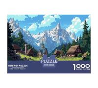 Natura Puzzle Impossible 1000 Pezzi All'aperto Decorazione Per La Casa. Giochi Rilassamento E Intelligence Per Adulti E Bambini Da 12 Anni 38x26cm/1000pcs