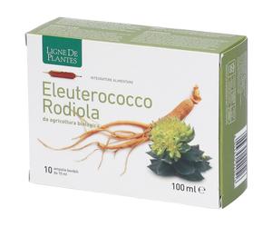 Natura Service ELEUTEROCOCCO RODIOLA BIOLOGICO 10 AMPOLLE BEVIBILI DA 10 ML