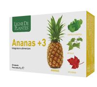 Natura Service Integratore Ananas +3 drenante e microcircolo, 60 capsule