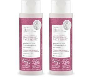Natura Siberica Bio Certified Age-Defying Hyaluronic Face Tonic, 150 ml (Confezione da 2)