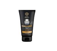 Natura Siberica gel da barba nutriente Arctic Wolf 150 ml per rasatura uomo | Gel da barba nutriente che accompagna il rasoio e lascia la pelle morbida e una piacevole sensazione di freschezza dopo l'uso