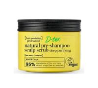 Scrub naturale all'argilla bianca per il cuoio capelluto pre-shampoo D-tox per la pulizia profonda Natura Siberica