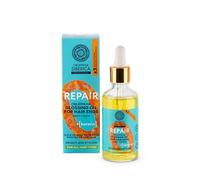 Natura Siberica Olio capelli Oblepikha Repair Glossing lucentezza 50 ml | Trattamento per curare e rifinire le lunghezze, da distribuire a piccole dosi sulle ciocche per una chioma morbida e ordinata
