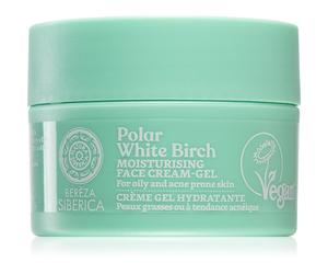 Natura Siberica Polar White Birch crema-gel idratante per pelli grasse e problematiche 50 ml