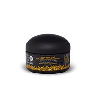 Natura Siberica Sapone Nero Detox Viso, con Carbone Attivo, Detersione Profonda - 120 ml