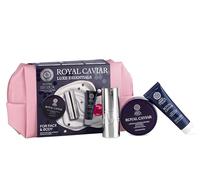 Natura Siberica Set occhi e corpo Royal Caviar Luxe Essentials con trousse | Un rituale dedicato a occhi e corpo, con creme e patch coordinati: la trousse raccoglie i tuoi prodotti anche lontano da casa