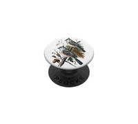 Natura Uccelli Birdwatching giardinieri Giardinaggio PopSockets PopGrip Adesivo