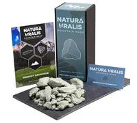 Natura Uralis Argilla Blu Cambriano | 500g di Argilla Blu Cambriano Naturale, da Blu-Grigio a Blu Pastello - Croccantezza Straordinaria, Texture Terrosa, Setosa e Sodo, Sensazione ASMR