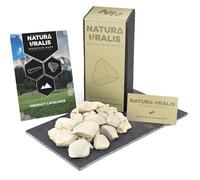 Natura Uralis Argilla Gialla Siberiana | 500g di Argilla Gialla Naturale, Giallo Pastello e Dorato - Incredibile Croccantezza, Appagante Consistenza Terrosa, Vellutata e Solida, Sensazione ASMR