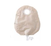 NATURA+ SACCA PER UROSTOMIA CON FLANGIA TUBICINO DI SCARICO SOFT TAP TRASPARENTE CON TELINO DI RIVESTIMENTO LATO CUTE TUBICINI DI RACCORDO MISURA 57MM 10 PEZZI