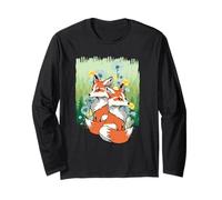 Natura volpe volpi caro amante degli animali selvatici Maglia a Manica