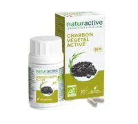 Naturactive Carbone Vegetale Attivo Bio 60 capsule - Integratore