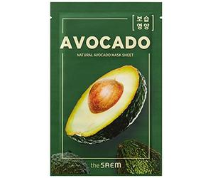Natural Avocado Mask Sheet Mascariilla Aguacate 21Ml