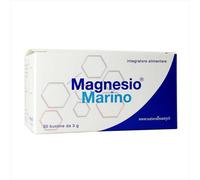 Natural Beauty Magnesio Marino Integratore Alimentare, 30 bustine