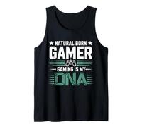 Natural Born Gamer Gaming è la mia Citazione del Dna Canotta