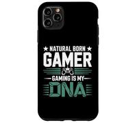 Natural Born Gamer Gaming è la mia citazione del DNA Custodia per iPhone 11 Pro Max