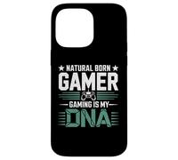 Natural Born Gamer Gaming è la mia citazione del DNA Custodia per iPhone 14 Pro Max