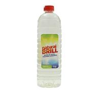 Natural Brill Aceto Di Alcool Lucidante 1 Lt Multiuso Vetri Acciaio Pavimenti
