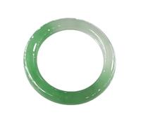 Natural Burmese Jadeite Bangle Bracelet for Women Translucent Green Jade Band