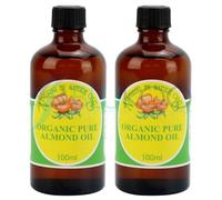Natural By Nature Oils Olio di mandorle biologico - 100 ml (confezione da 2)