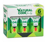 Natural Code 04 Alimento Umido Completo per Cani gusto Pollo 6 x 300 grammi