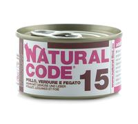 Natural code 15 pollo verdure e fegato