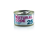 Natural code 25 pollo e sardine in jelly 85gr