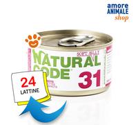 Natural Code 31 Cat Adult al Pollo e Carote in Jelly Gatti Lattina da 85 gr