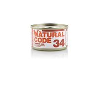 Natural Code 34 Cat Adult al Tonno e Kiwi in Jelly - Natural Code 34 Cat Adult al Tonno e Kiwi in Jelly - Lattina Da 85 Gr - CONFEZIONE RISPARMIO
