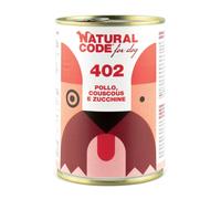 NATURAL CODE DOG 402 POLLO, COUSCOUS & ZUCCHINI 400 GR.