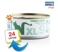 Natural Code 9 Cat Adult XL Tonno e Orata Cibo Umido Gatti Lattina da 170 gr