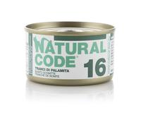 Natural Code acqua di cottura 85 gr - 16 - Carne Bianca di Palamita - Confezione da 24 pezzi - Cibo umido per gatti - 1° ORDINE? scegli lo sconto BZR5 / BZR20 + 200 punti fedeltà