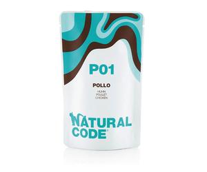 Natural Code Adult Buste in Acqua di Cottura 70 gr P01 - Pollo - confezione da 24 pezzi - Cibo umido per gatti - 1° ORDINE? scegli lo sconto BZR5 / BZR20 + 200 punti fedeltà