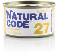 Natural Code Adult Cat 27 Tonno e Surimi in Jelly 85 g