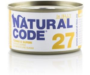 Natural Code Adult Cat 27 Tonno e Surimi in Jelly 85 g