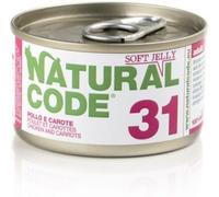 Natural Code Adult Cat 31 Pollo Amaranto e Carote in Jelly 85 g