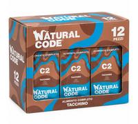 Natural Code C2 Alimento Umido Completo per Gatti gusto Tacchino 12 x 70 grammi