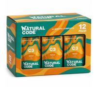 Natural Code C3 Alimento Umido Completo per Gatti gusto Maiale 12 x 70 grammi
