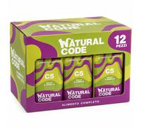 Natural Code C5 Alimento Umido Completo per Gatti Pollo e Agnello 12 x 70 grammi