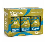 Natural Code C8 Alimento Umido Completo per Gatti gusto Agnello 12 x 70 grammi