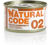 Natural Code Cat Adult 02 Pollo e Gamberetti 85 g