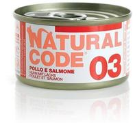 Natural Code Cat Adult 03 Pollo e Salmone 85 g