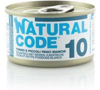 Natural Code Cat Adult 10 Tonno e Piccoli Pesci Bianchi 85 g