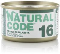 Natural Code Cat Adult 16 Carne Bianca di Palamita 85g