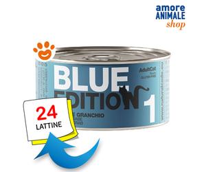 Natural Code Cat Adult Blue Edition 1 Tonno e Granchio Gatti Lattina da 85 gr